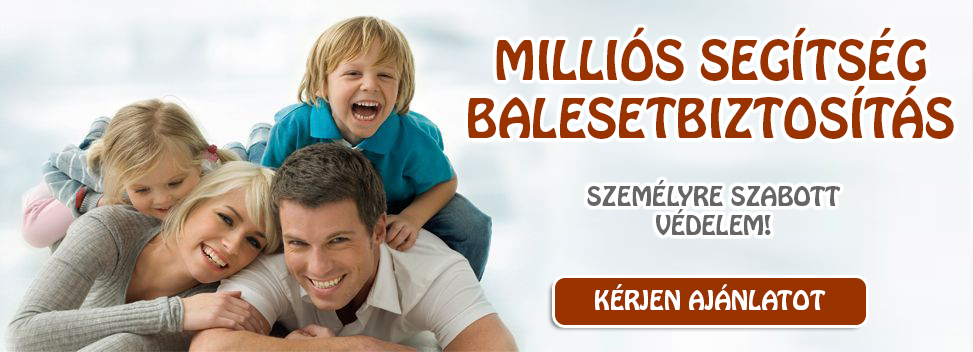 Balesetbiztosítás fix csomagokkal